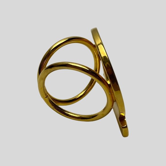 SALVATORE FERRAGAMO Gancini Scarf Ring Limited Edition - Picture 2 of 10